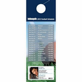 Indianapolis Pro Football Schedule Door Hanger (4"x11")